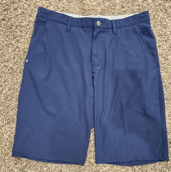 Adidas Mens Golf Shorts Comfort Waistband Blue Size 32 - Picture 1 of 4